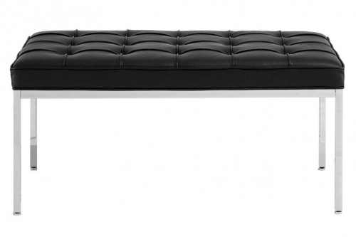 скамья bench черная кожа в Волгограде