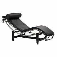 шезлонг chaise longue lc4 черный в Волгограде