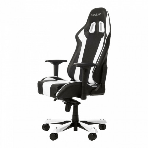 кресло геймерское dxracer king ks06 черно-белое в Волгограде