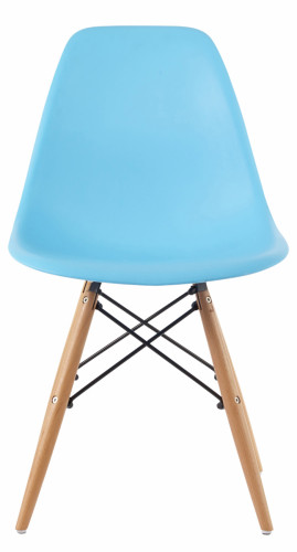 стул классический dsw голубой (eames style) в Волгограде