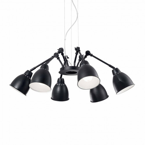 подвесная люстра ideal lux newton sp6 nero в Волгограде