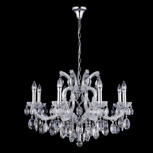 подвесная люстра crystal lux hollywood sp8 chrome в Волгограде