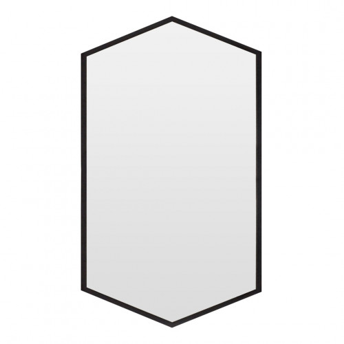 зеркало шестиугольное черное hexagon в Волгограде