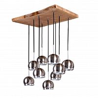 дизайнерская подвесная светодиодная люстра spot light ball 5030974 матовый никель, белая в Волгограде