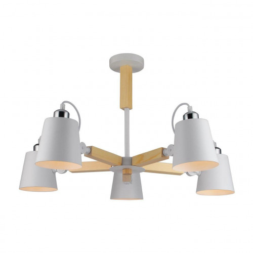 потолочная люстра arte lamp a7141pl-5wh белая в Волгограде