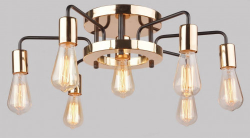 потолочная люстра arte lamp gelo a6001pl-7bk в Волгограде