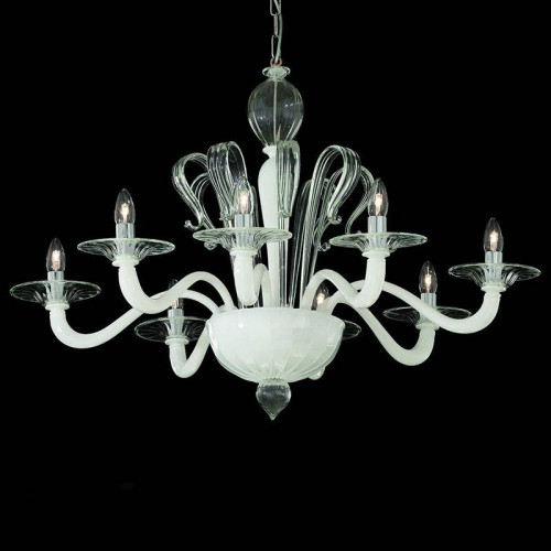 подвесная люстра ideal lux sogno sp8 bianco в Волгограде