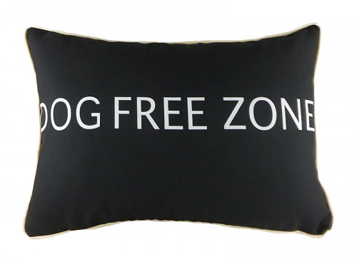 подушка с надписью dog free zone в Волгограде
