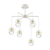 подвесная светодиодная люстра odeon light minion 4117/30cl в Волгограде