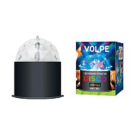 светодиодный светильник-проектор (09840) volpe disco uli-q302 03w/rgb black в Волгограде