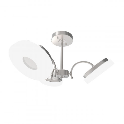 потолочная светодиодная люстра idlamp frittelle 107/3pf-ledwhitechrome в Волгограде