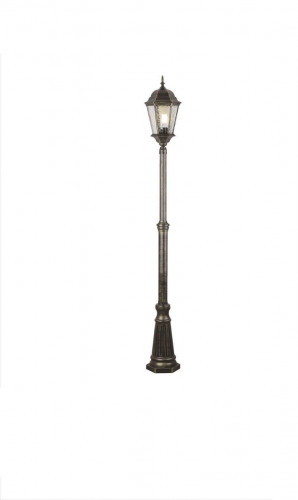 садово-парковый светильник arte lamp genova a1207pa-1bn в Волгограде