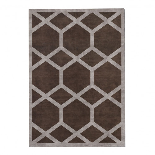 ковер ashton cocoa 200x290 коричневый в Волгограде