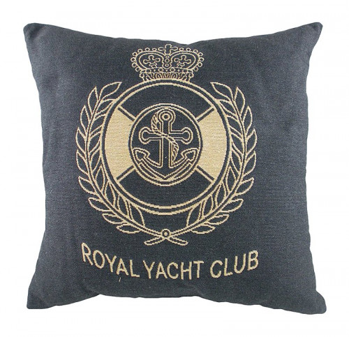 подушка с гербом королевского royal yacht club denim в Волгограде