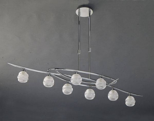 подвесная люстра mantra loop chrome 1800 в Волгограде