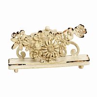подставка для визиток pewter flower белая в Волгограде
