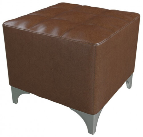 пуфик 6-5109 жозефина, коричневая искусственная кожа в Волгограде