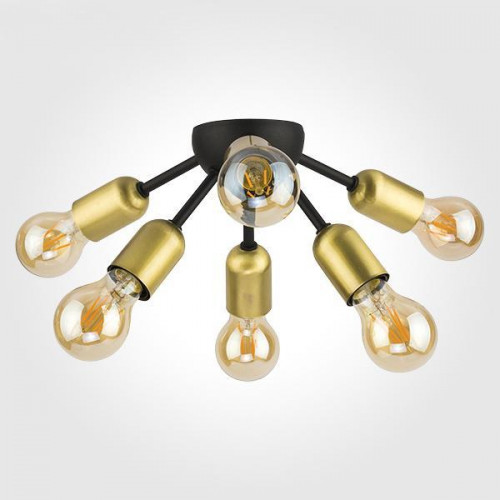 потолочная люстра tk lighting 1467 estrella black в Волгограде