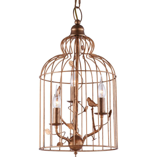 подвесная люстра arte lamp gabbia a1865sp-3bg в Волгограде