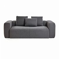 диван blok sofa 3 темно-серый от la forma (ex julia grup) в Волгограде
