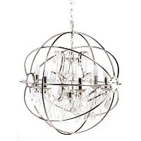 люстра foucault's orb crystal (64*64*64) серебро в Волгограде