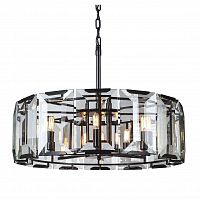 люстра harlow round d75 черное основание, прозрачное стекло в Волгограде