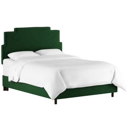 кровать двуспальная 180х200 зеленая paxton emerald velvet в Волгограде