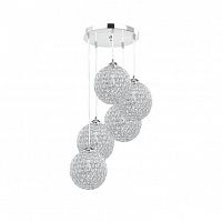 дизайнерская подвесная люстра spot light imperia 8220528 хром в Волгограде