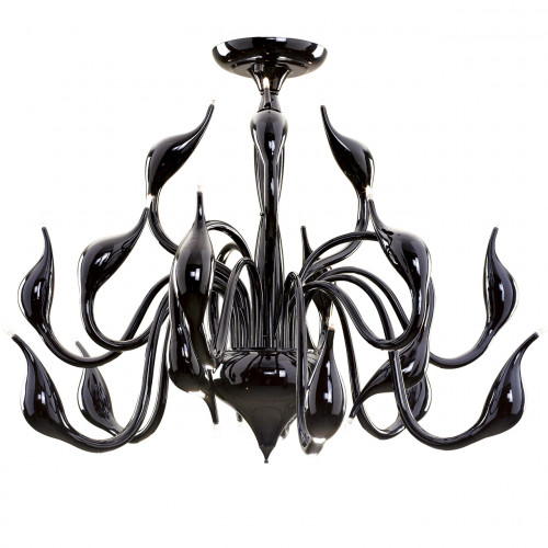 потолочная люстра lightstar cigno collo bk 751187 в Волгограде