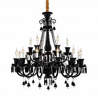 подвесная люстра omnilux crocefisso oml-87003-18 черная в Волгограде