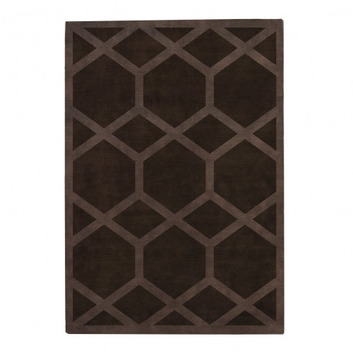 ковер ashton cocoa coffe 240x340 коричневый в Волгограде