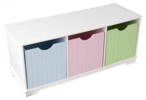 скамья kidkraft storage bench pastel (14565) в Волгограде