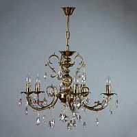 подвесная люстра ambiente alicante 8888/5 pb tear drop в Волгограде