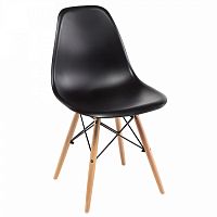 стул деревянный eames pc-015 black в Волгограде