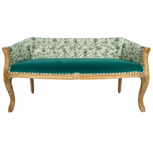 диванетка «биарриц туаль де жуи антик» зеленая в Волгограде