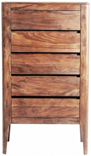 kare design комод высокий brooklyn nature, коллекция "красоты бруклина" 65*115*40, палисандр, коричневый в Волгограде