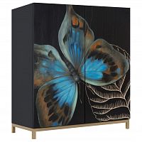 комод butterfly черный в Волгограде