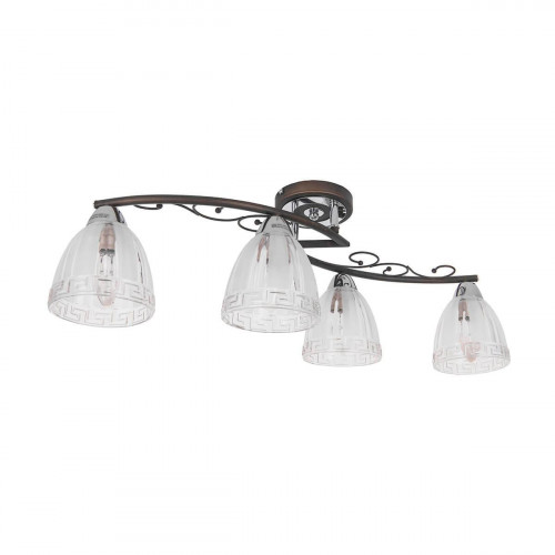 потолочная люстра idlamp nield 232/4pf-blackchrome в Волгограде