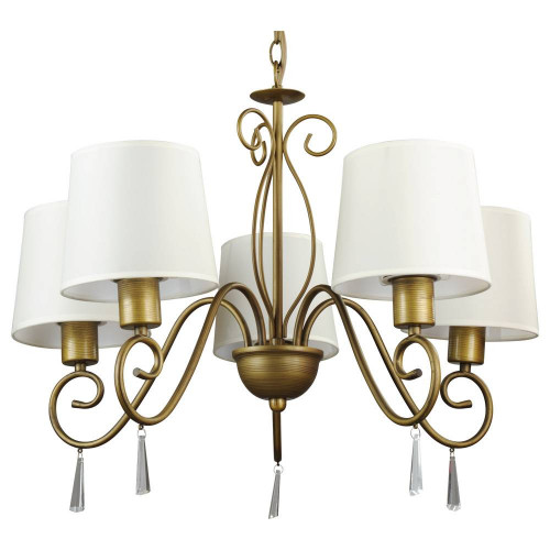 подвесная люстра arte lamp carolina a9239lm-5br в Волгограде