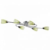 потолочная люстра freya flash fr5104-cl-06-gn в Волгограде