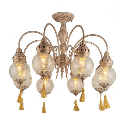 потолочная люстра arte lamp a2146pl-8ga золото в Волгограде