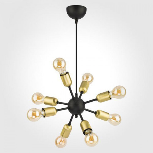 подвесная люстра tk lighting 1468 estrella black в Волгограде