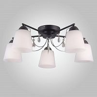 потолочная люстра eurosvet campana 70094/5 черный в Волгограде