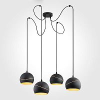 подвесная люстра tk lighting 2221 yoda black orbit в Волгограде