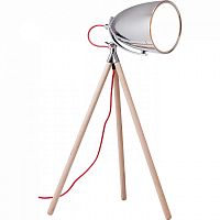 лампа настольная chromatic tripod на деревянном штативе в Волгограде