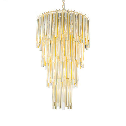 люстра gigi 13 gold от delight collection прозрачная/золото в Волгограде