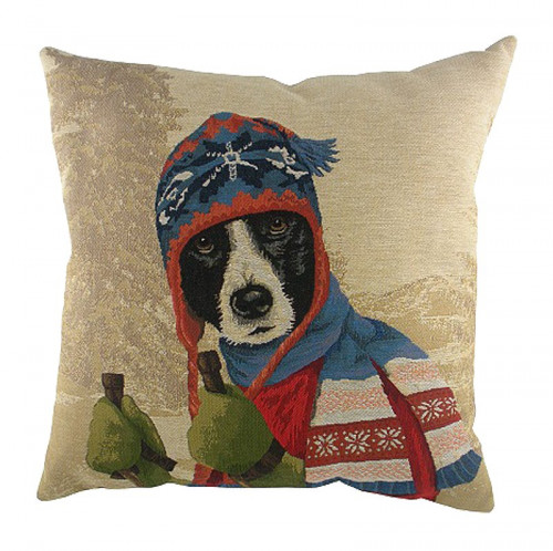 подушка с картинкой ski dogs border collie в Волгограде