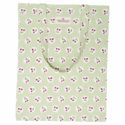 сумка хлопковая cherry berry p.green в Волгограде