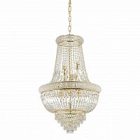 подвесная люстра ideal lux dubai sp10 ottone в Волгограде
