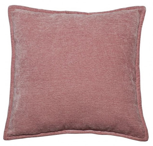 подушка светло-розовая шинилл квадратная 45х45 см в Волгограде
